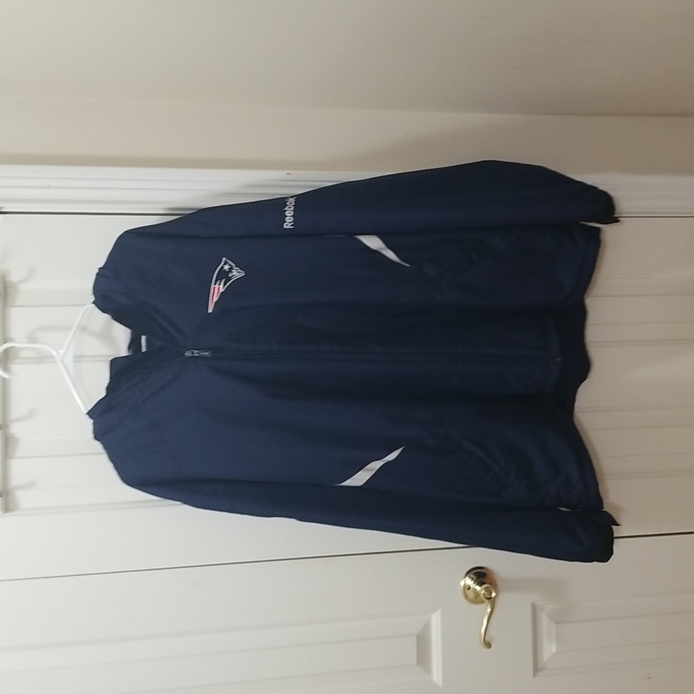 NFL Reebok New England Patriots jacket sz 2XL